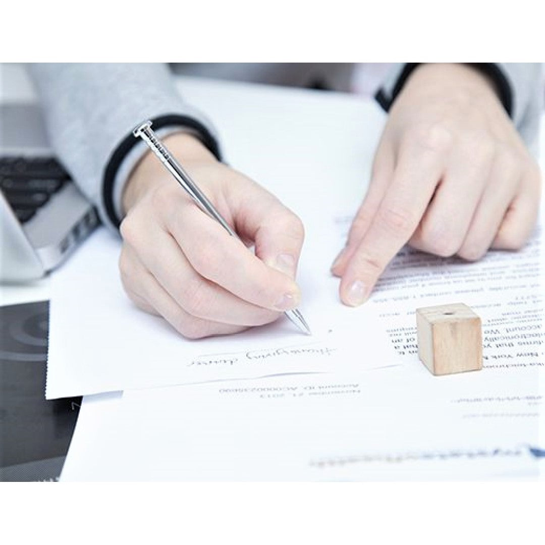 Kulspetspenna - Nagelkulspetspenna med Furufot