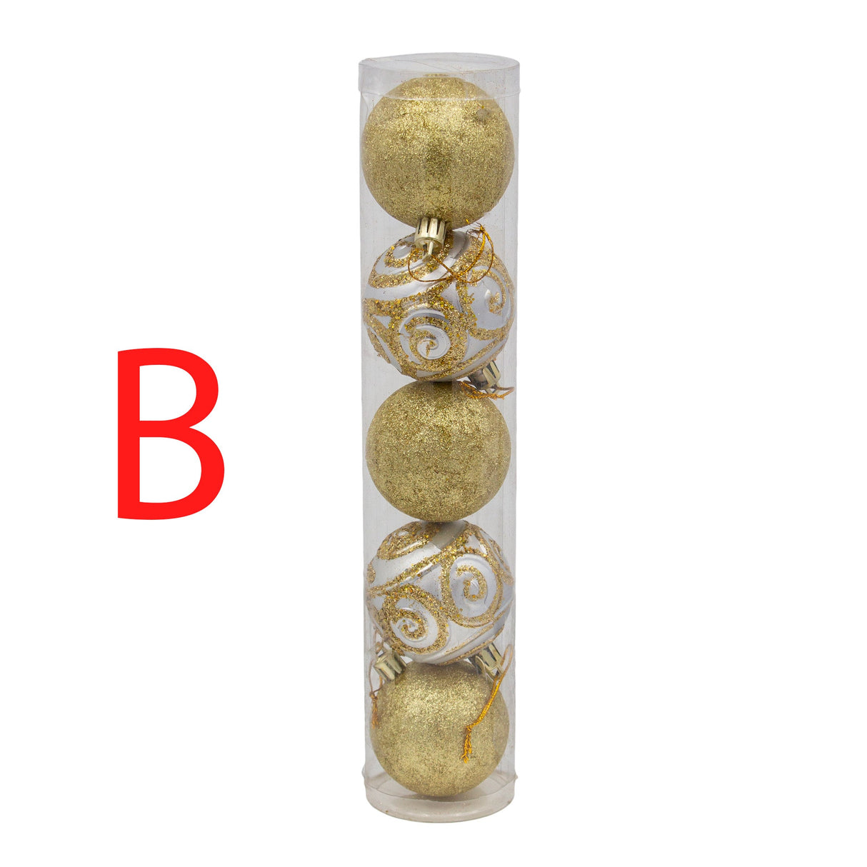 Juldekoration - Julkulor - 5 st - 11 varianter