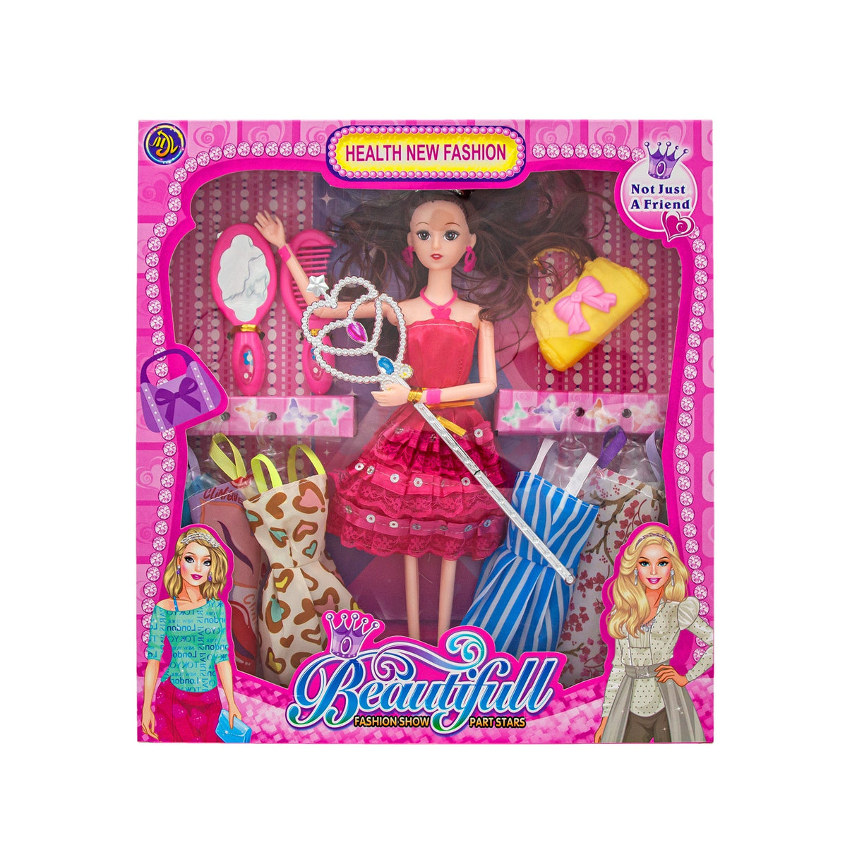 Beautiful - Modedockor - 14 delar