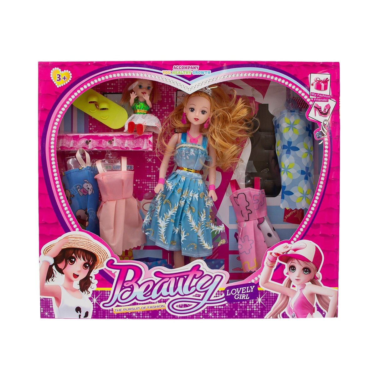 Beauty - Lovely Girls Modedocka & Barn