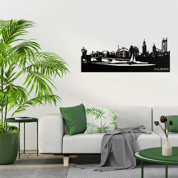 CITIZZ - Väggskyltar av städer - Köpenhamn 40 cm