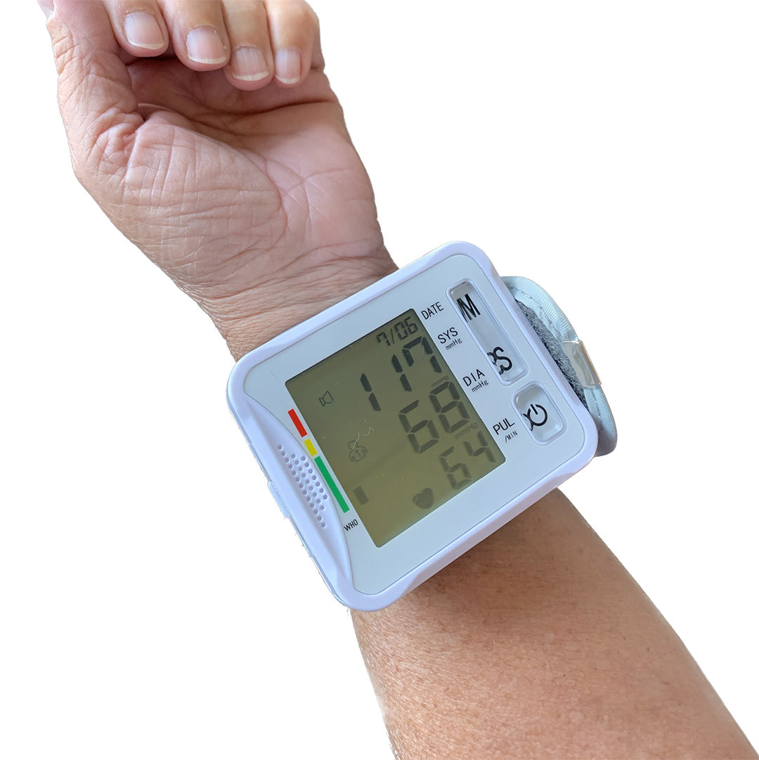 Corpos - Blodtrycksmätare för Handleden – Uppladdningsbar