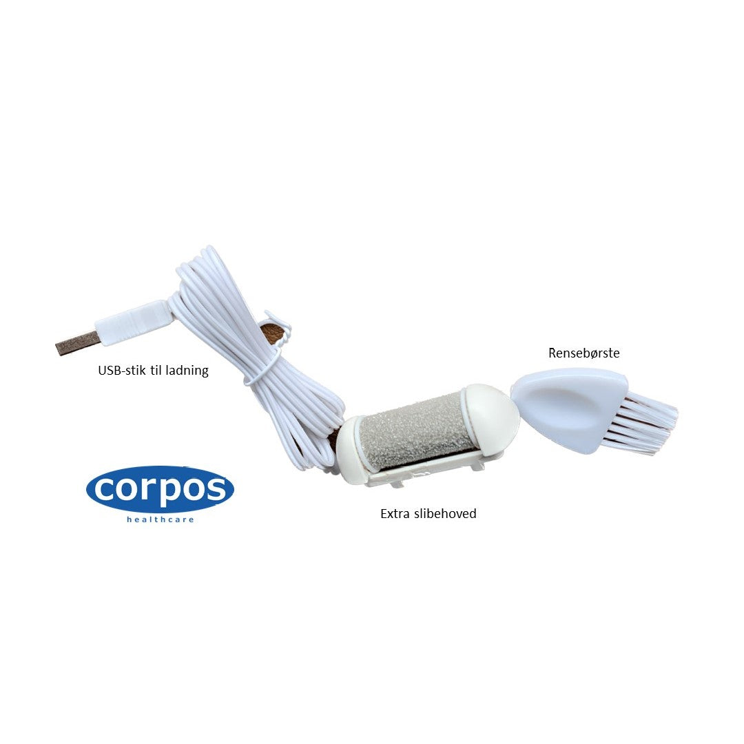 Corpos - Effektiv Elektrisk Fotfil - Uppladdningsbar