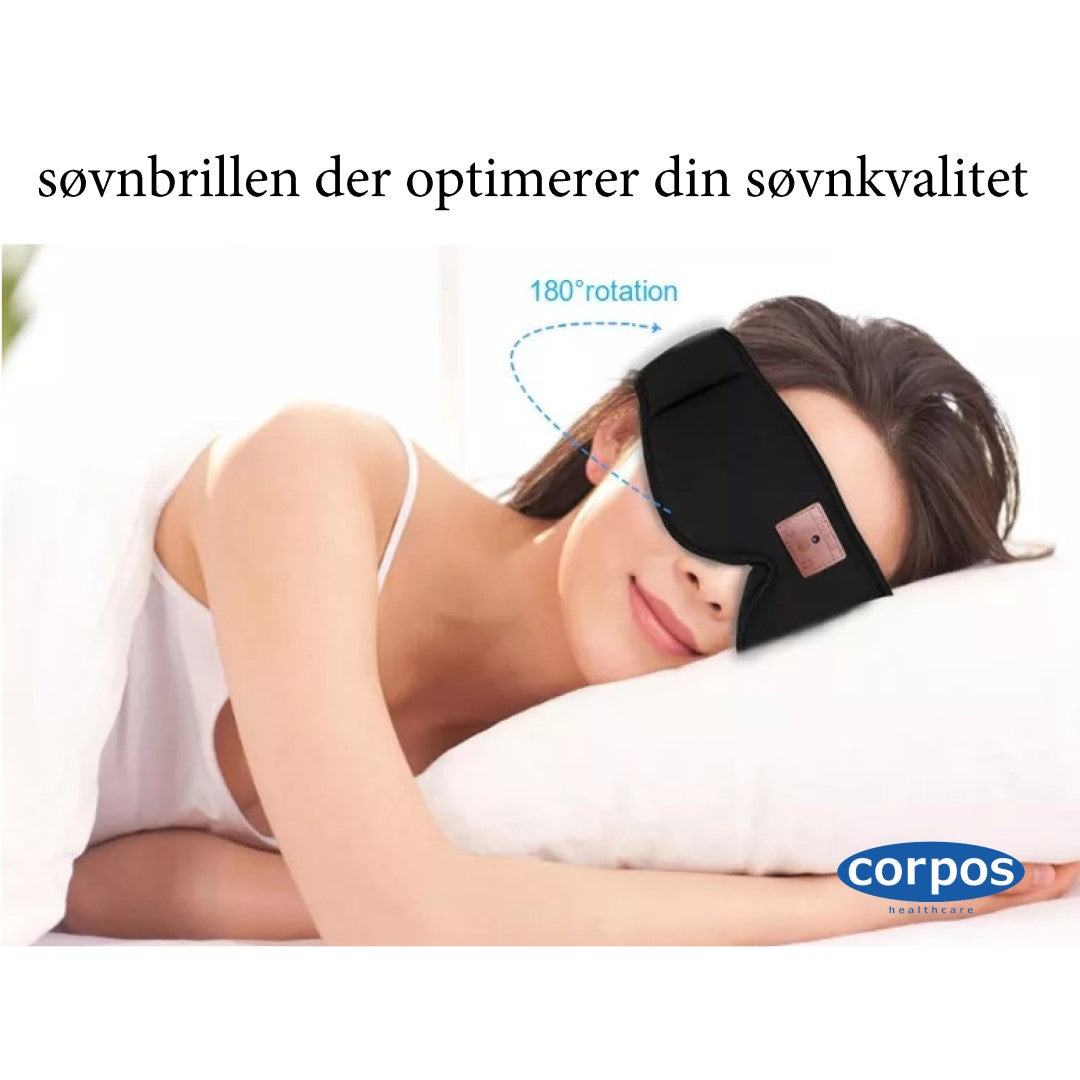 Corpos - Effektiv Sömnterapi-Mask med Musik