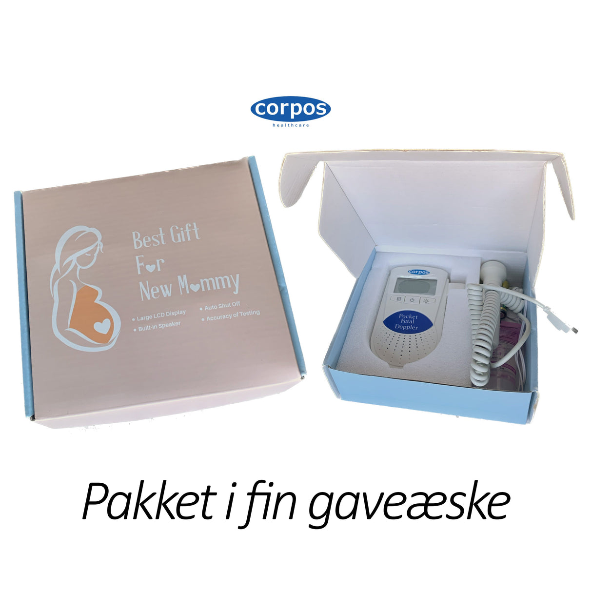 Corpos - Hjärtljudsscanner inkl Gel