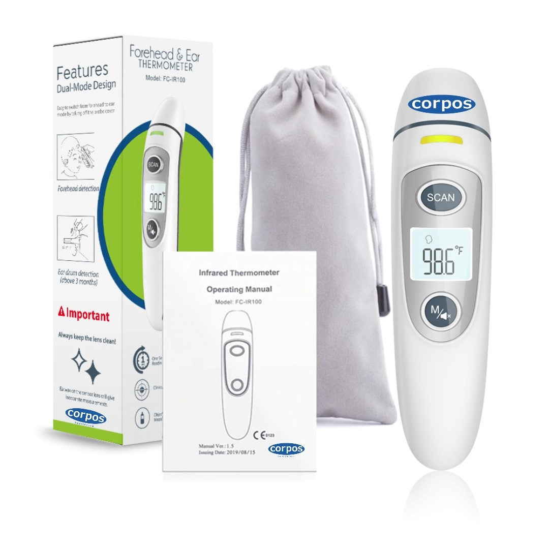 Corpos - Infraröd Panna- & Örontermometer