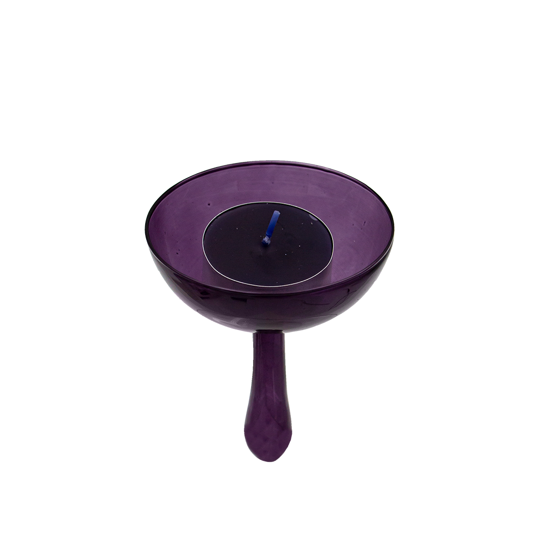 Floatglas för Värmeljus - 4 färger