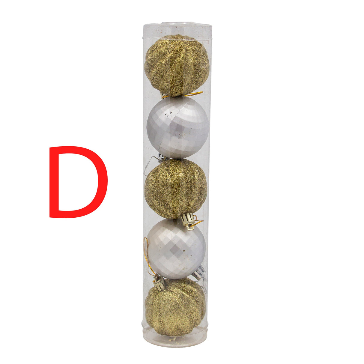 Juldekoration - Julkulor - 5 st - 11 varianter