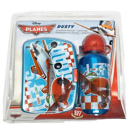 Disney Pixar Planes - Lunchbox set med Dricksflaska - Dusty