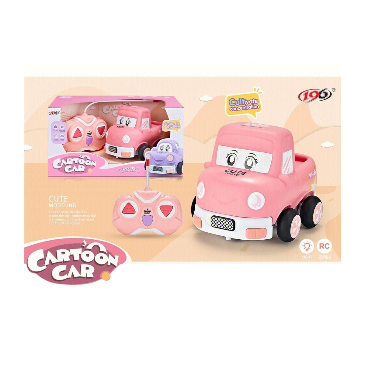 Cartoon - Fjärrstyrda Fordon i 13 Varianter