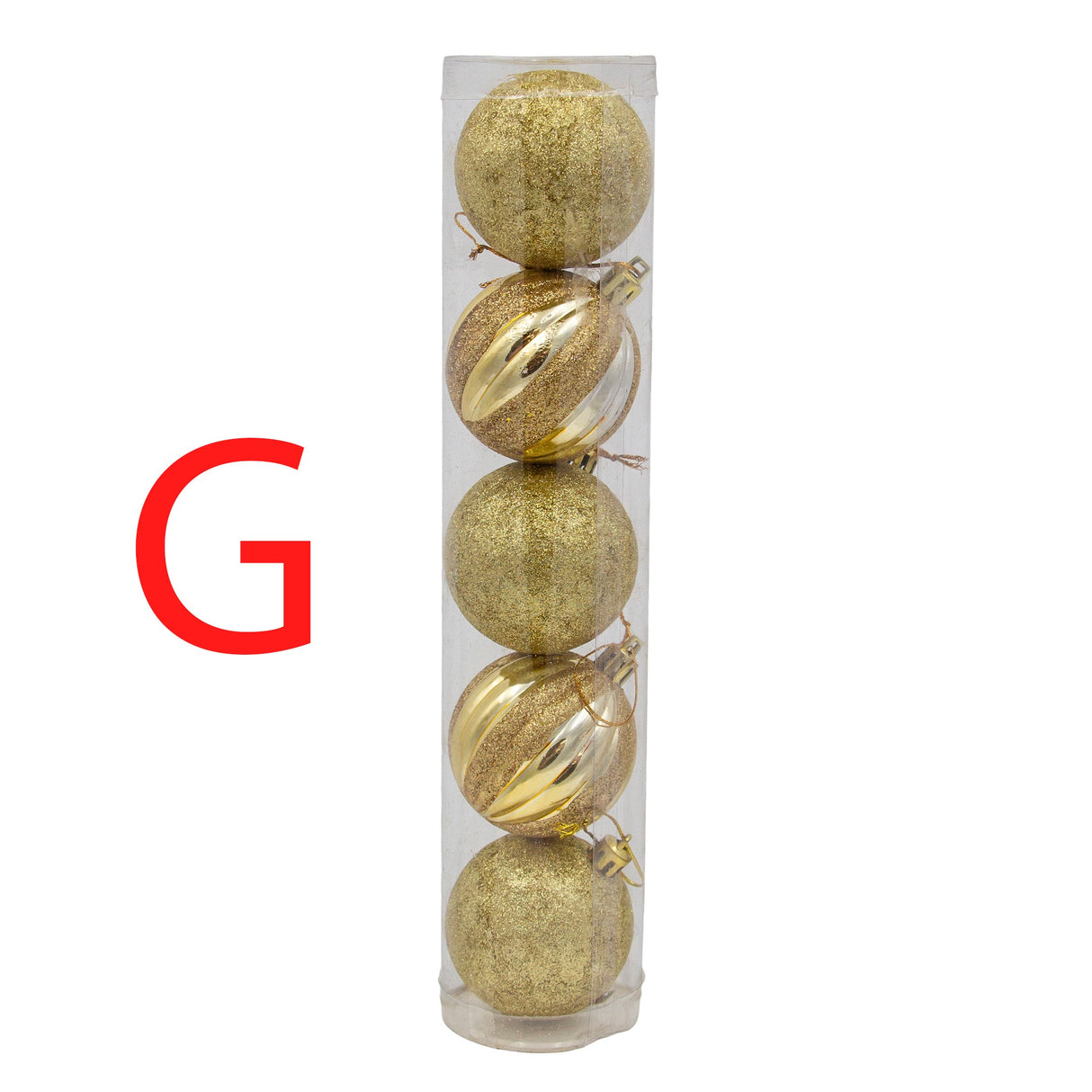 Juldekoration - Julkulor - 5 st - 11 varianter