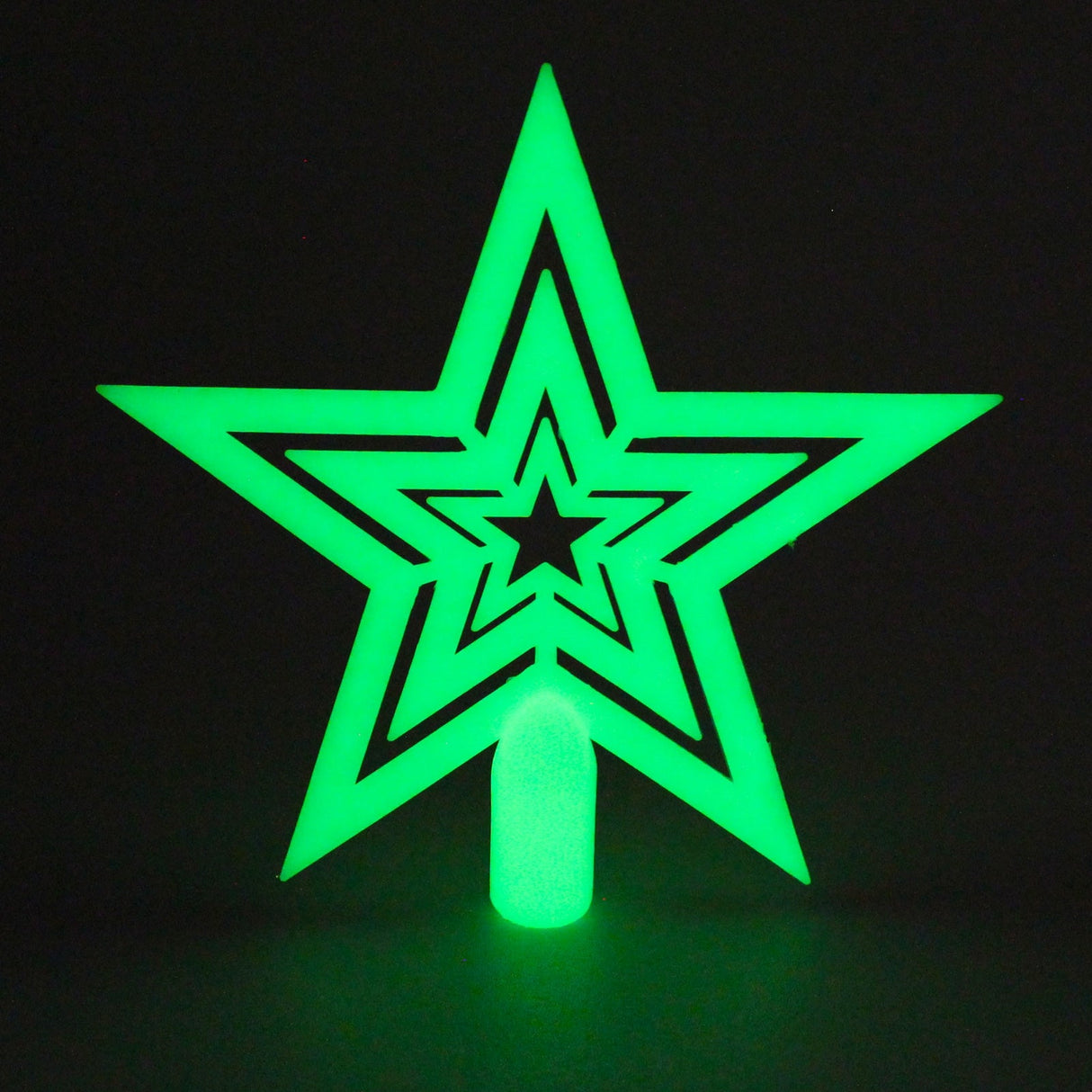 Snow White - Julgran Topp/Toppstjärna - Glow In The Dark