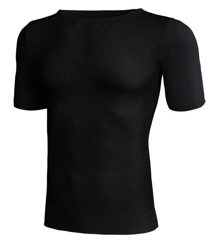 Fitposture - Tränings T-shirt - Herr Svart/Vit