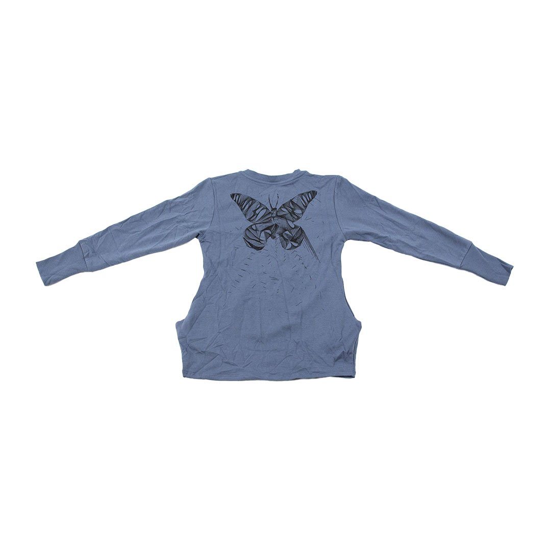 New Generals Flicka Cardigan - Butterfly Dusty Blue