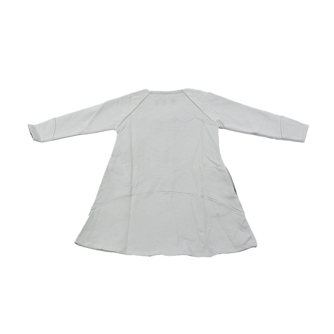 New Generals Flicka Zip Dress - Light grey