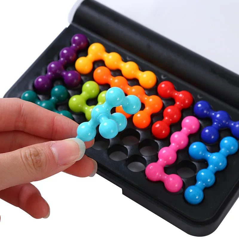 Puzzle Game - IQ FIT 3D - 9 Färger