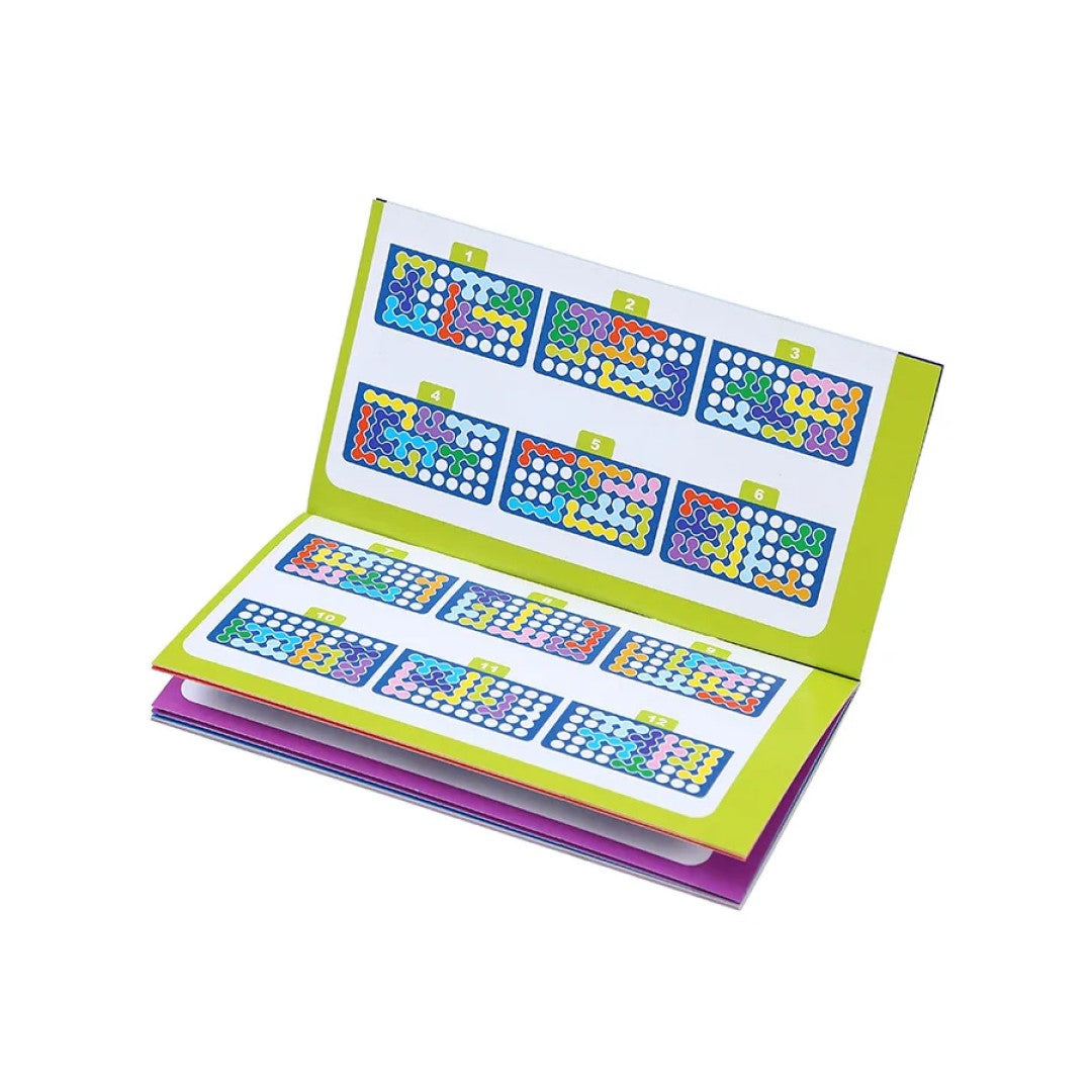 Puzzle Game - IQ FIT - 6 Färger