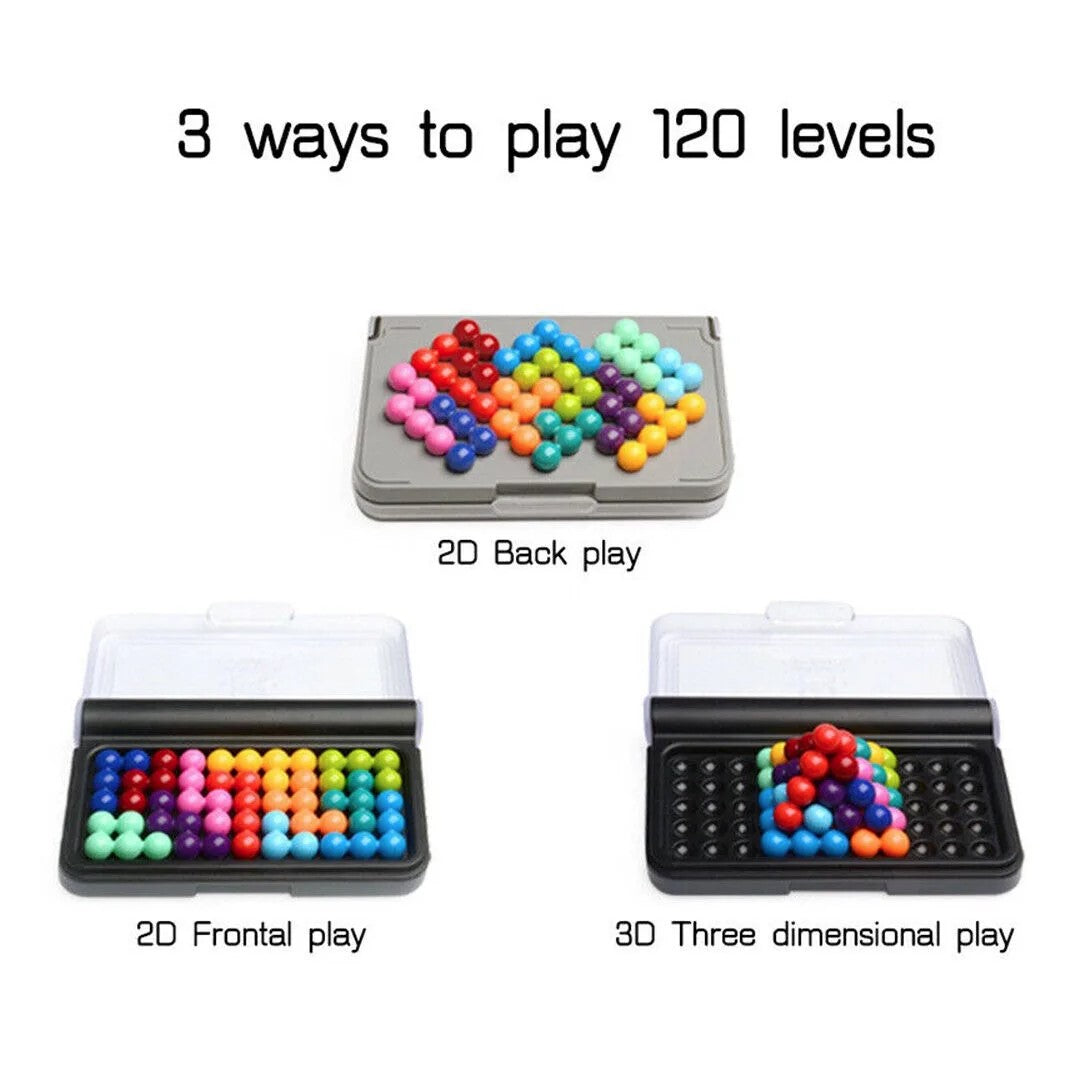 Puzzle Game - IQ FIT - 12 Färger