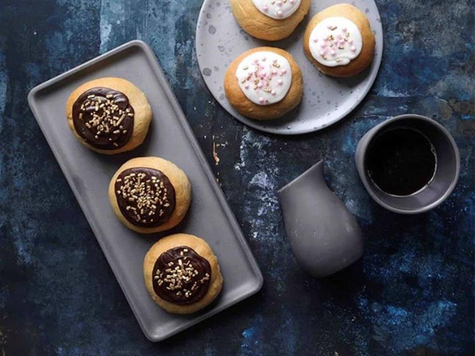 LIKEconcrete KARIN - Bricka i betong Small - Vit