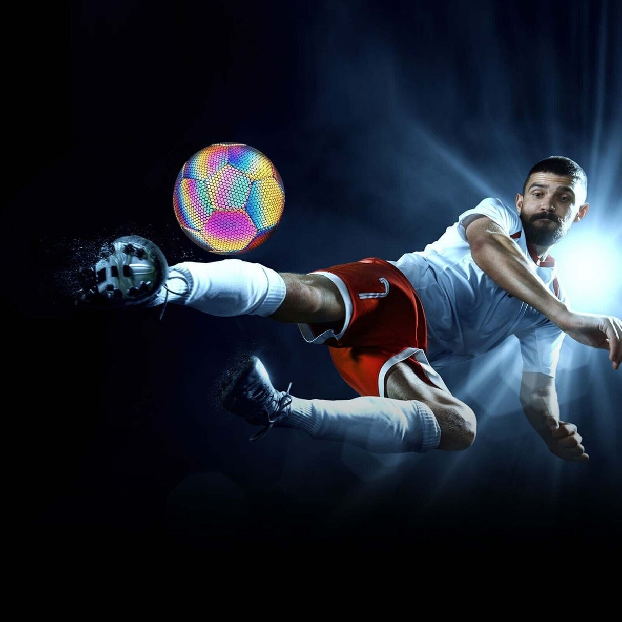 Reflekterande Fotboll - Strl. 4