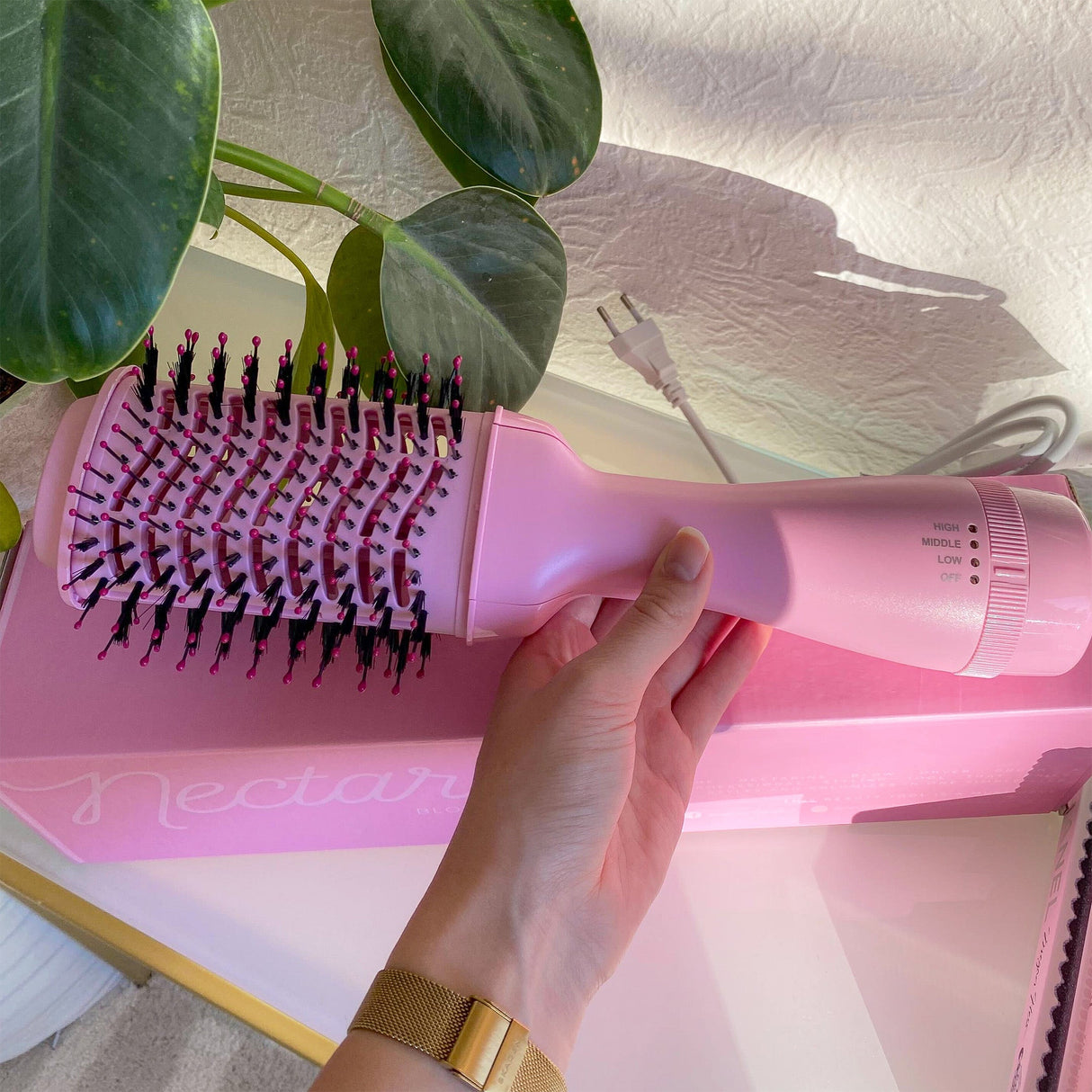 Nectarine - Blow Dryer Brush -  Hårtorkborste