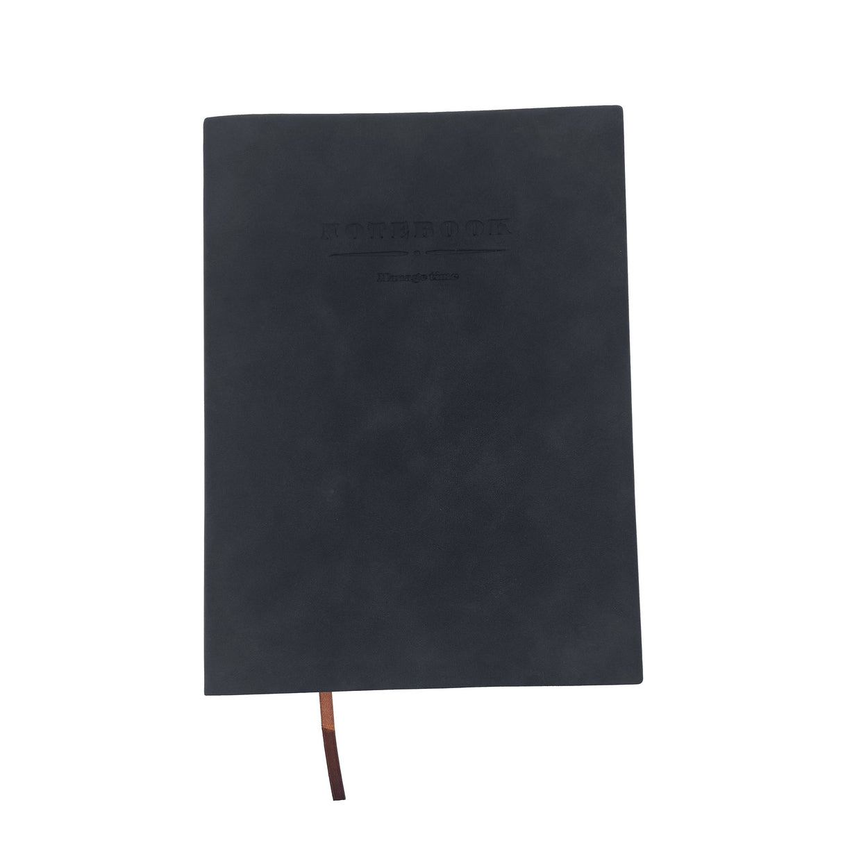 Anteckningsbok A4 - 200 dubbelsidorna (400 sidor) - Svart Mocka