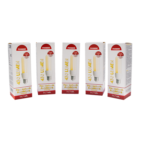 LED E27 - Energisparlampa 9 watt 430 lumen