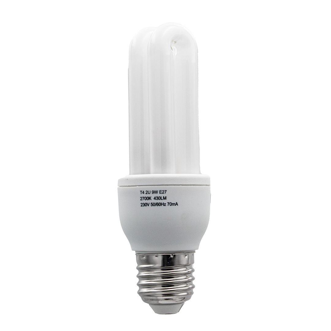 LED E27 - Energisparlampa 9 watt 430 lumen