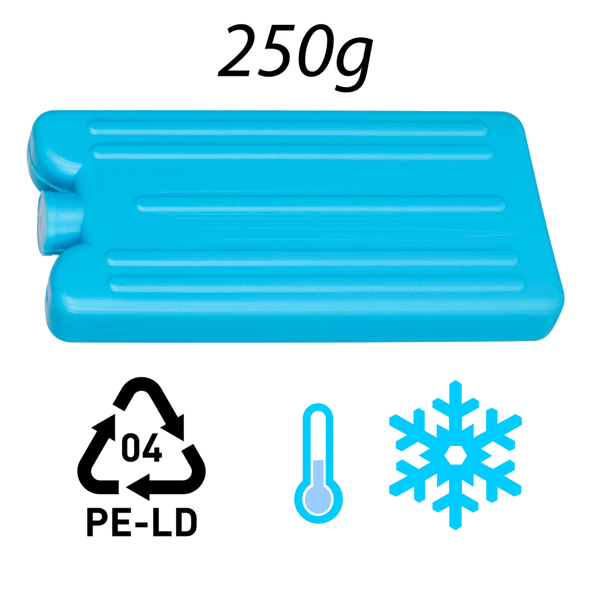 Plast Team - Kylelement 250g - Ljusblå