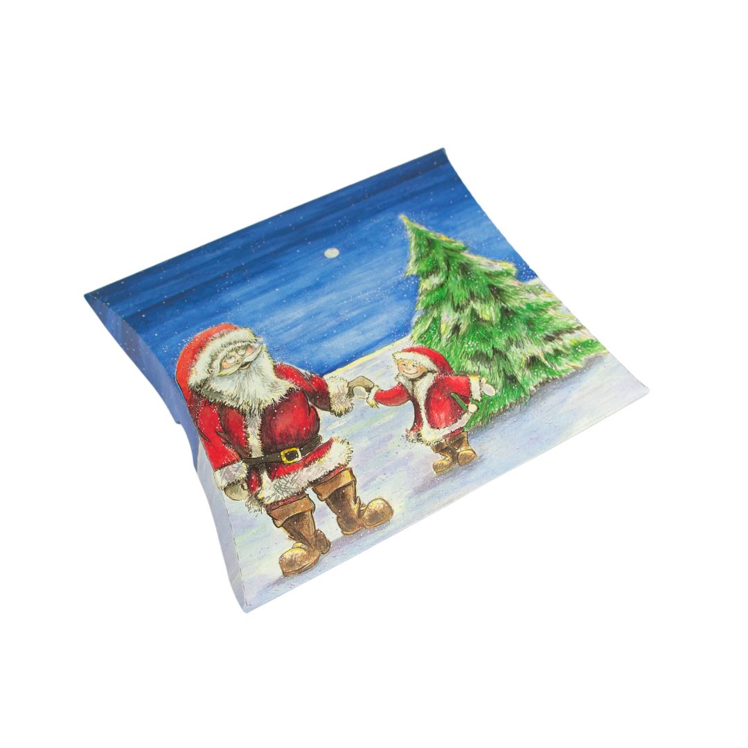 Kuddskrin (Presentask) Silver/Jul