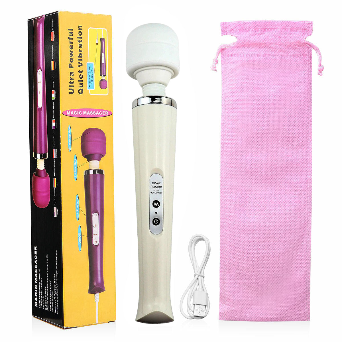 Multimassageapparat i 4 färgvarianter