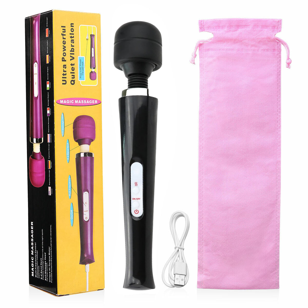 Multimassageapparat i 4 färgvarianter