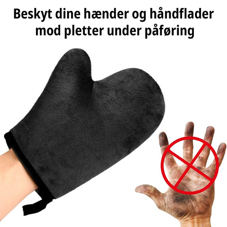Självbruningshandske - Svart