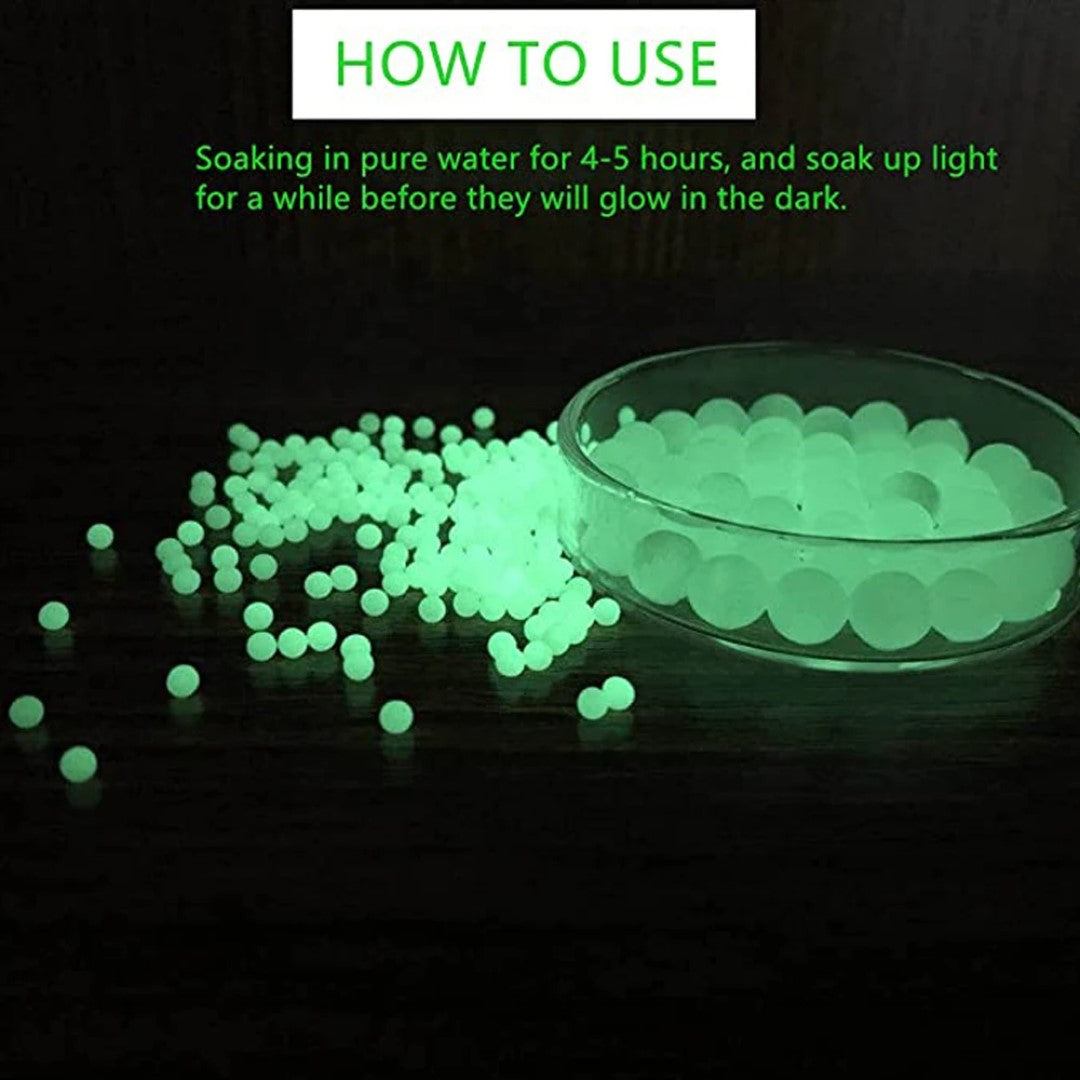 Gelkulor Självlysande/UV - 3400 stycken