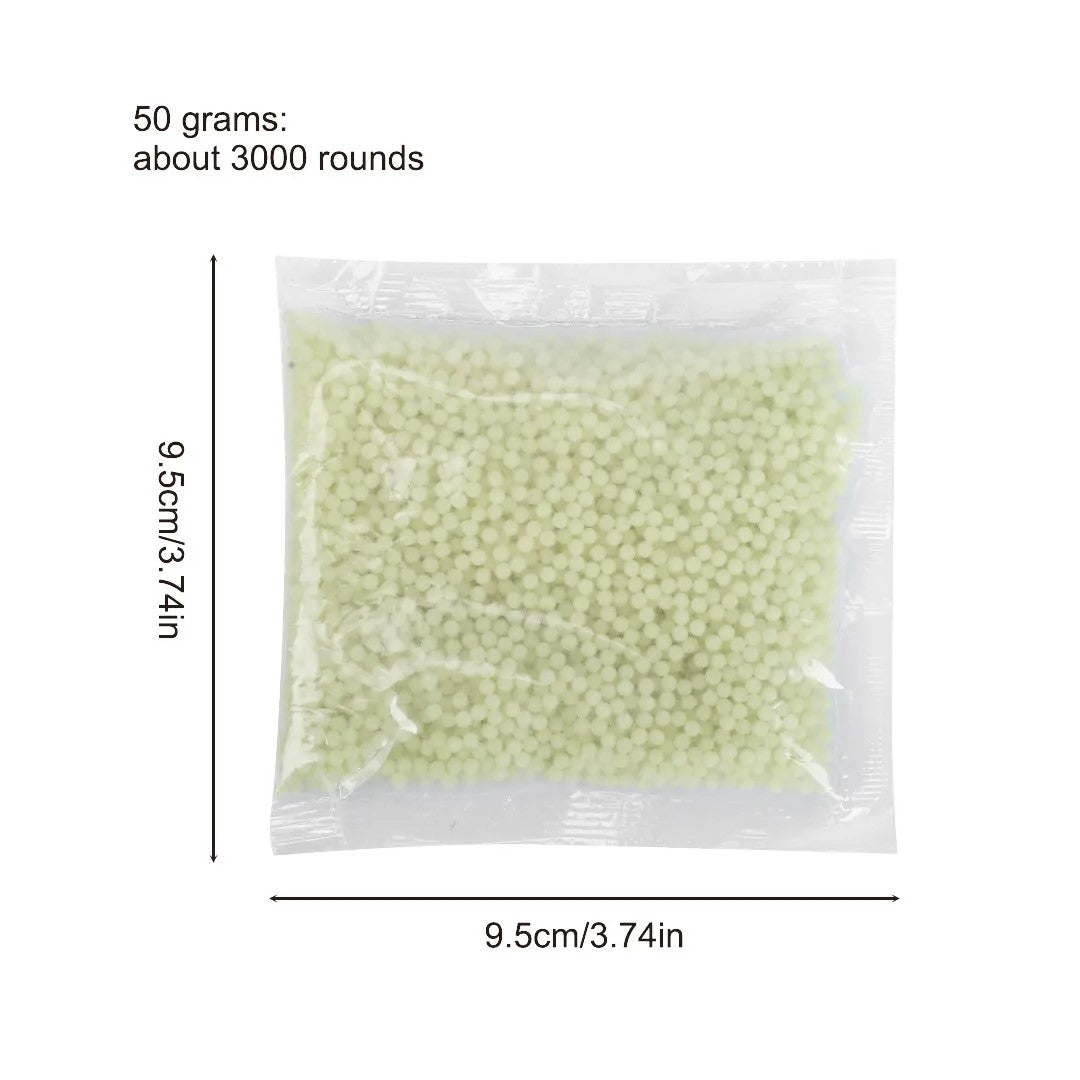 Gelkulor Självlysande/UV - 3400 stycken