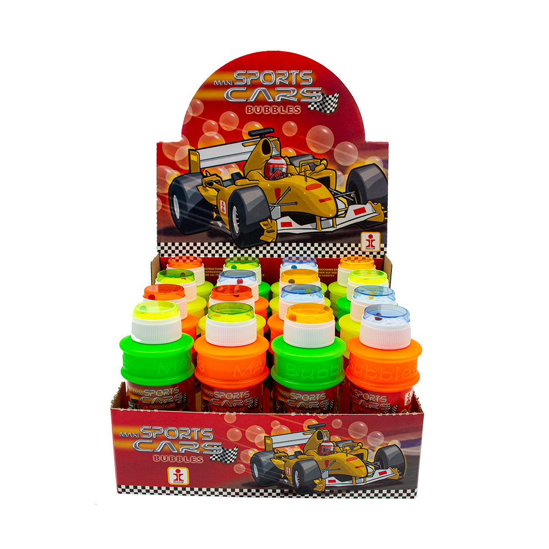 Sports Cars Såpbubblor - 175ml med bollspel