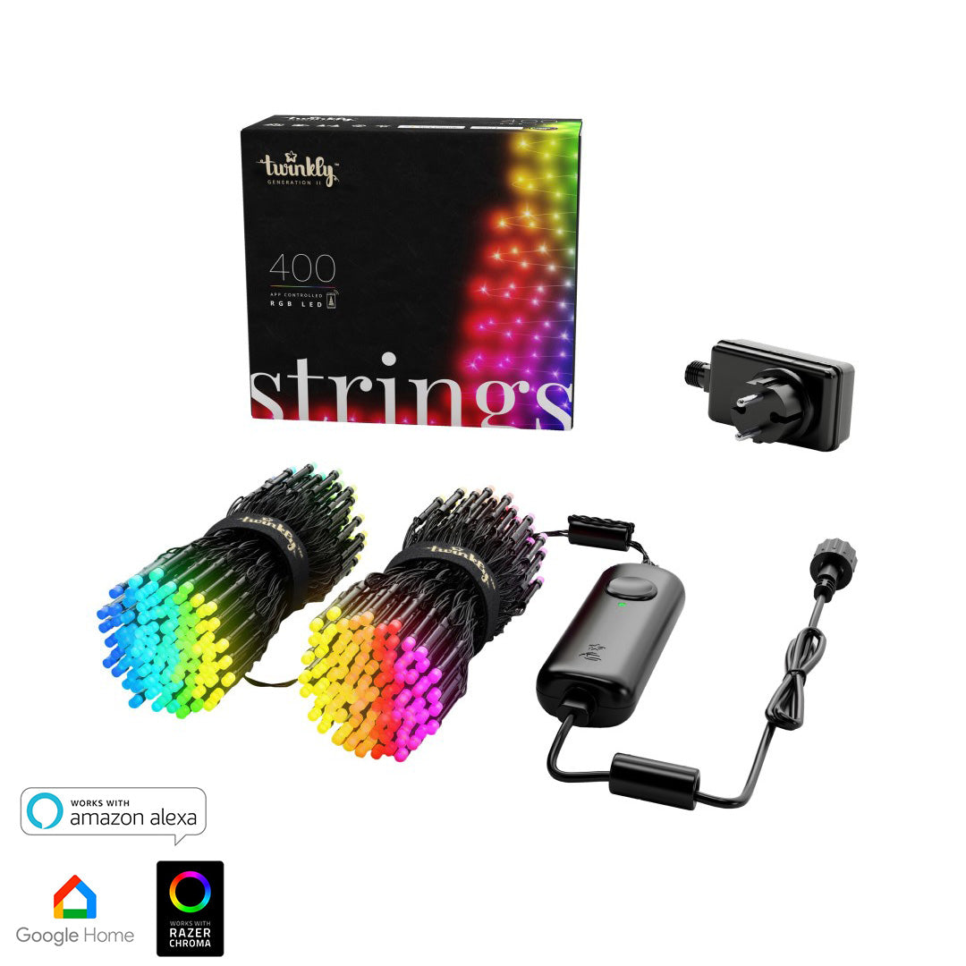 Twinkly Strings - Ljusslinga på 32 meter med 400 RGB LEDs