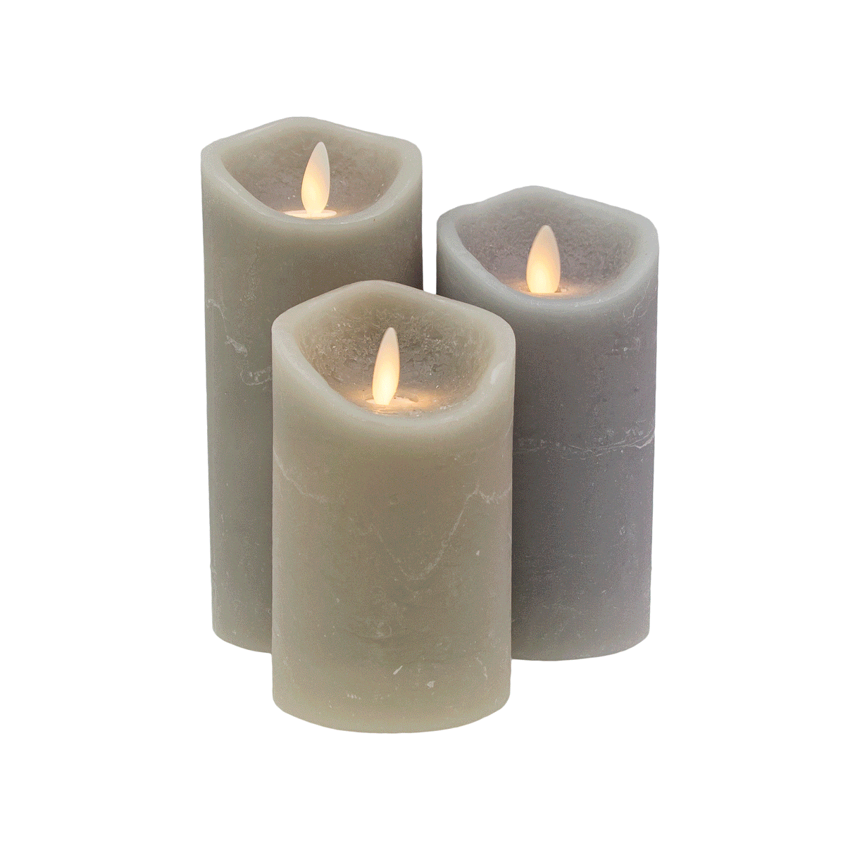 LED-ljus med USB-laddning - 3 st - Fler Färger