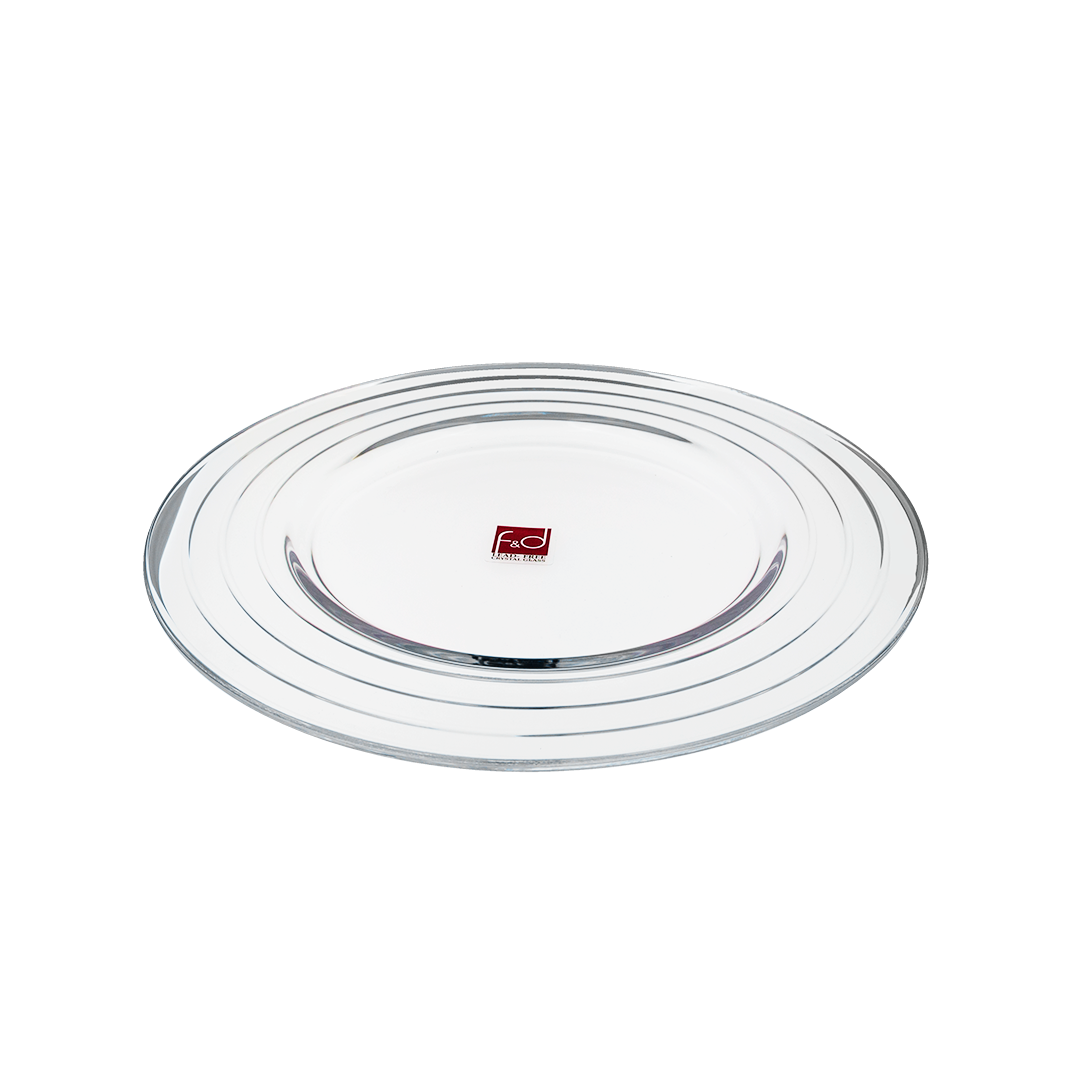 Serveringsfat Kristallglas - Ø35cm