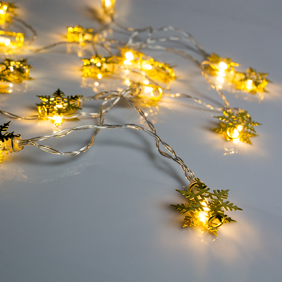 Snöflinga Ljus Kedja