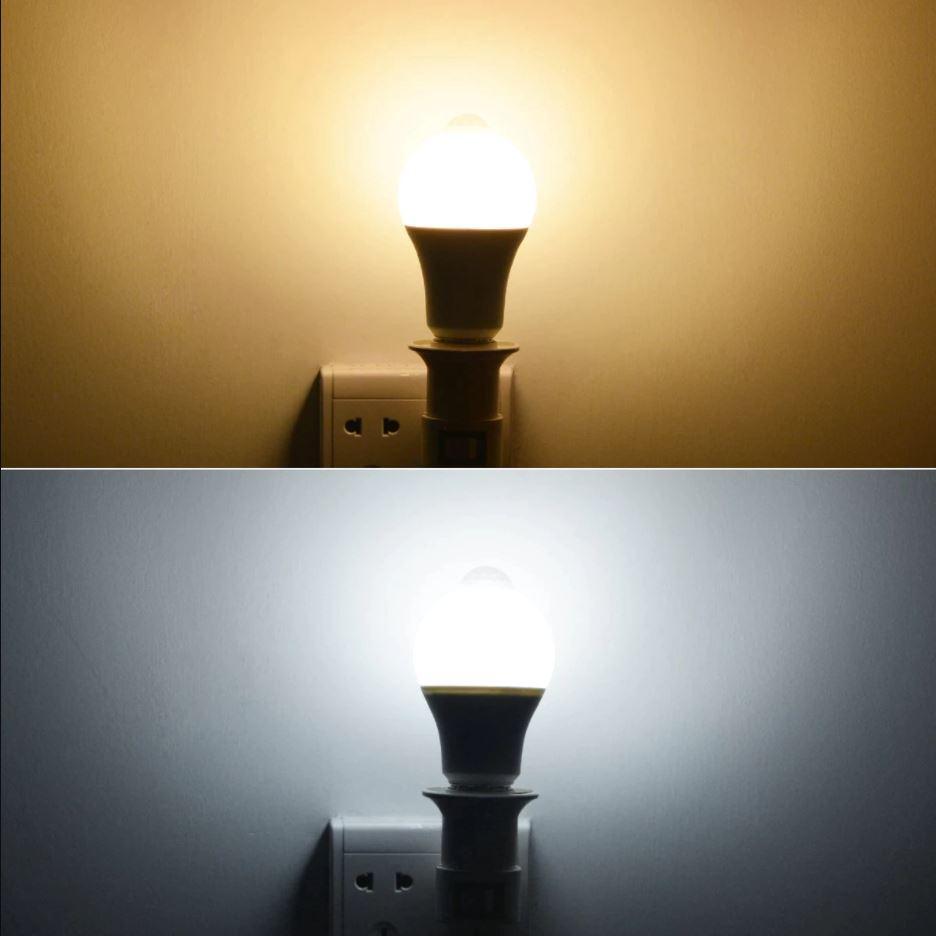 LED-sensorlampa