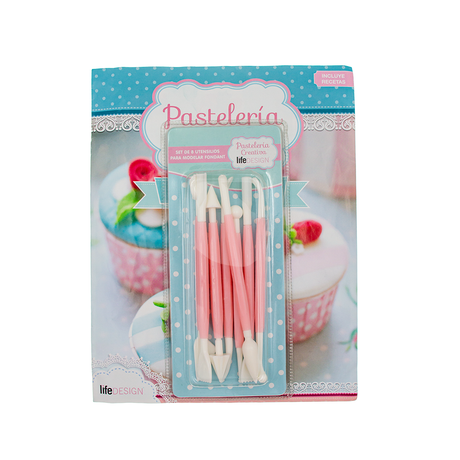 Pastelería Creativa - Tårtdekorationsset för bakning 8 delar