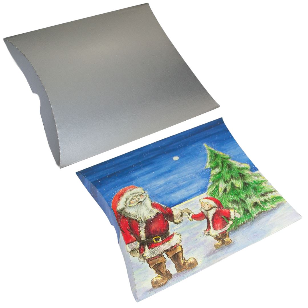 Kuddskrin (Presentask) Silver/Jul