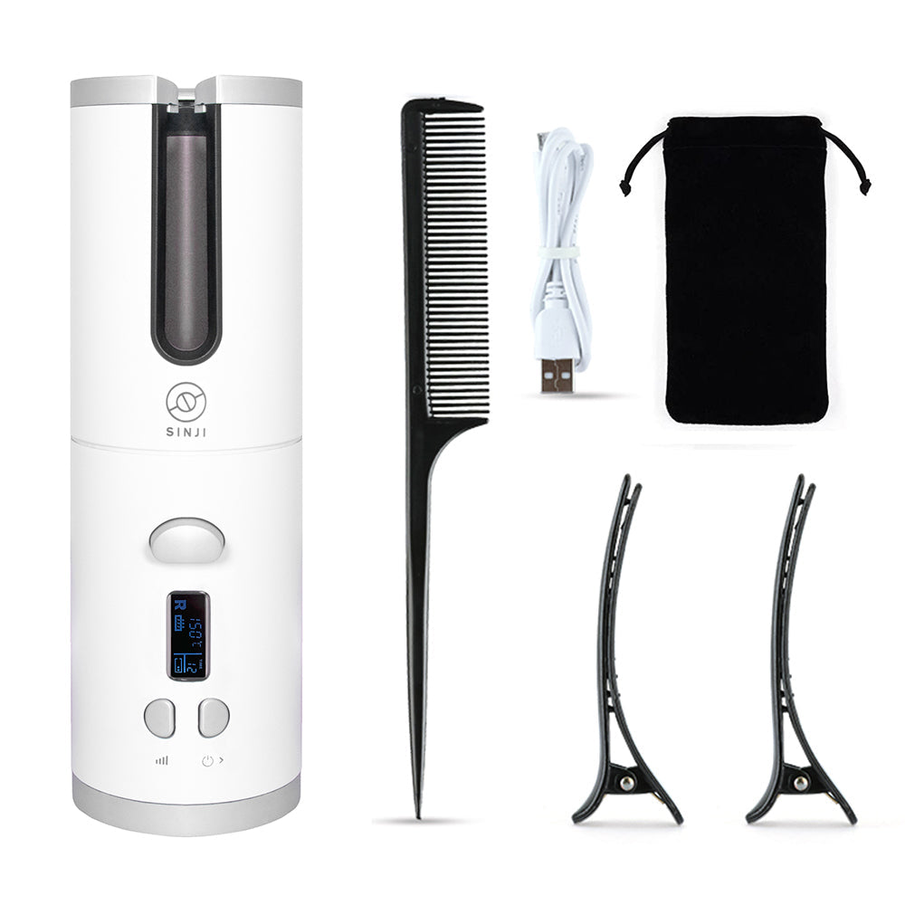 Sinji - Trådlös Hårrullare