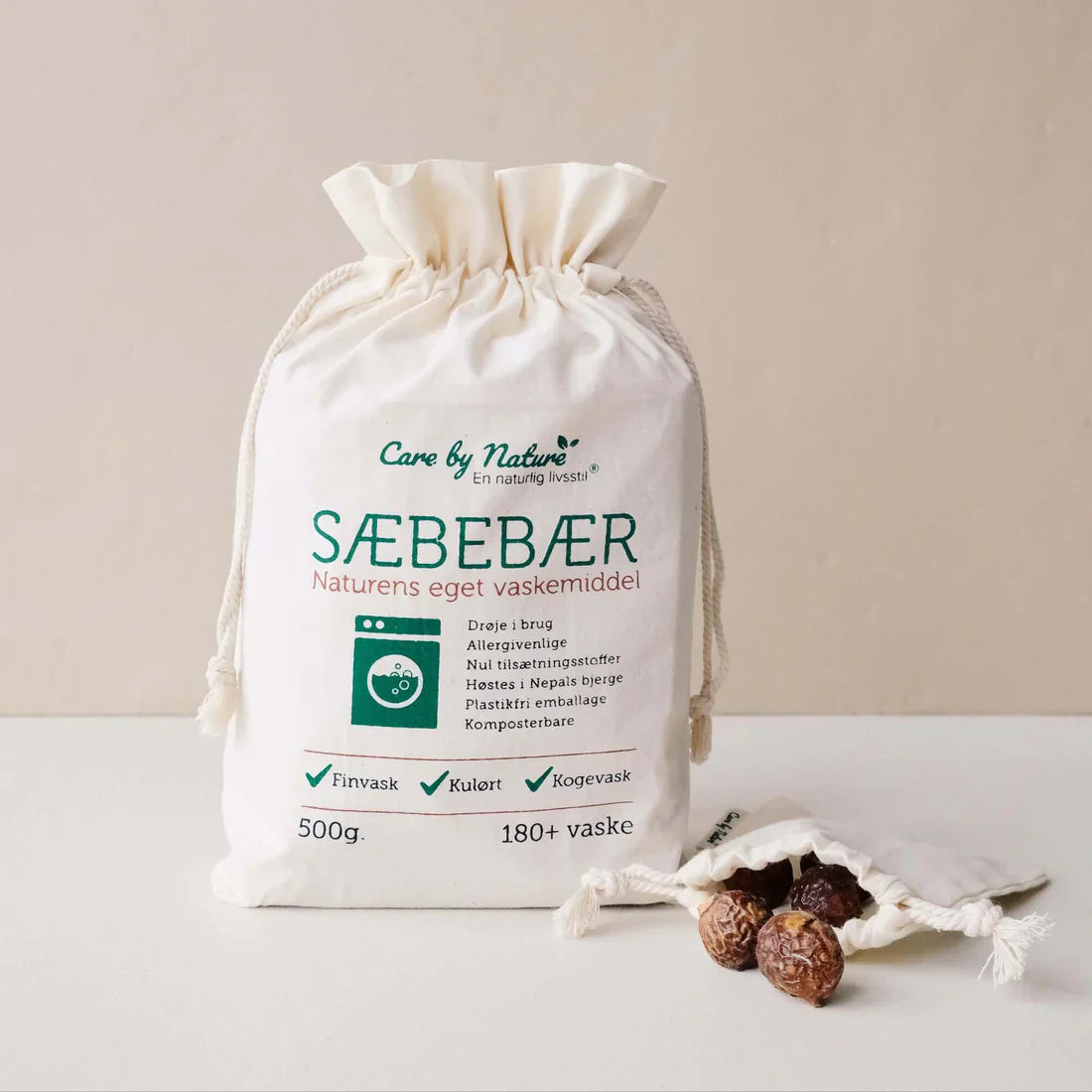 Care By Nature - Tvättnötter - Tvättmedel (500g)