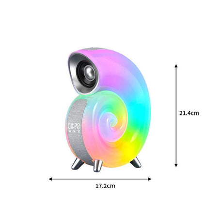 BT-högtalare - RGB-lampa - Conch