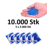 Gelkulor - 4.000 eller 10.000 stycken - Blå