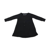 New Generation Flicka Zip Dress - Pure Black