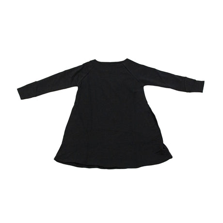 New Generation Flicka Zip Dress - Pure Black