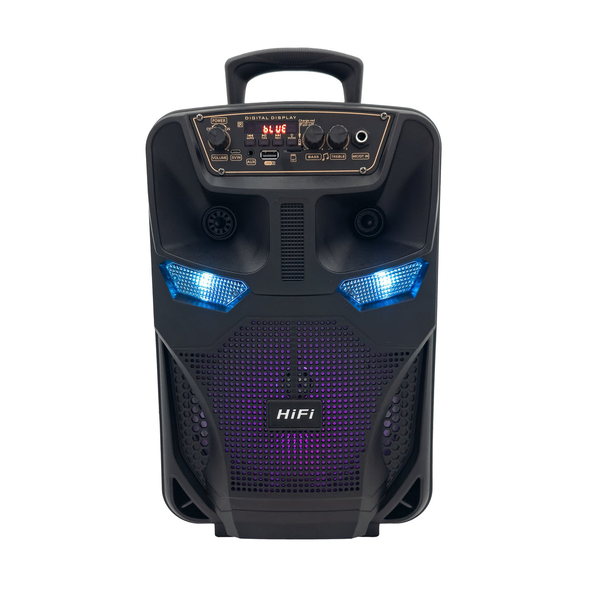 Soundbox 8 – Karaokebox med Ljus & Mikrofon